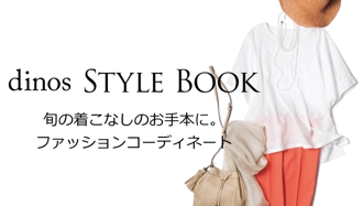 dinos STYLE BOOK {̒Ȃ̂{ɁBt@bVR[fBl[g