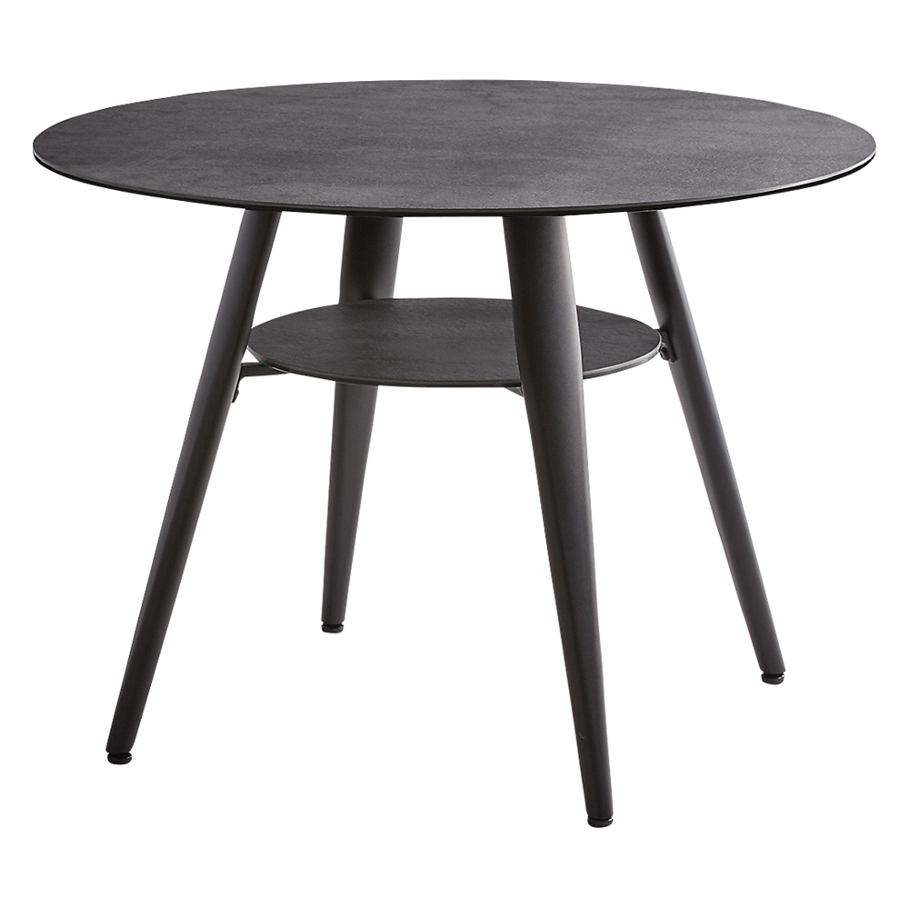 丸テーブル テーブル 机 カウンター セラミック ラウンドテーブル 丸型セラミック天板ダイニングテーブル 径100cm 822713