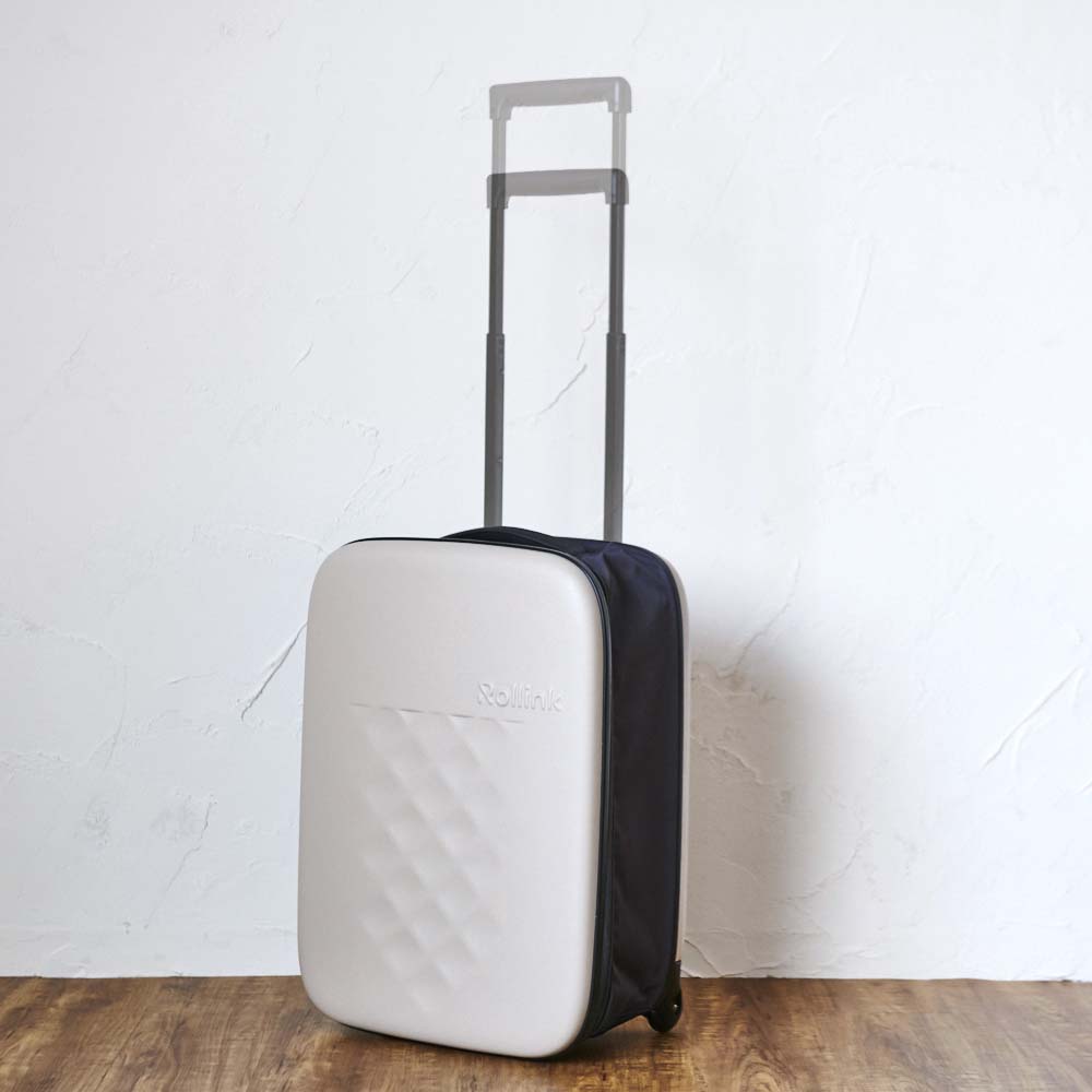 スーツケース ハードタイプ キャリーバッグ 機内持ち込み - 防水 はっ水 一泊用 軽量 薄くたためるスーツケース2輪・40L（機内持ち込み可）  814781