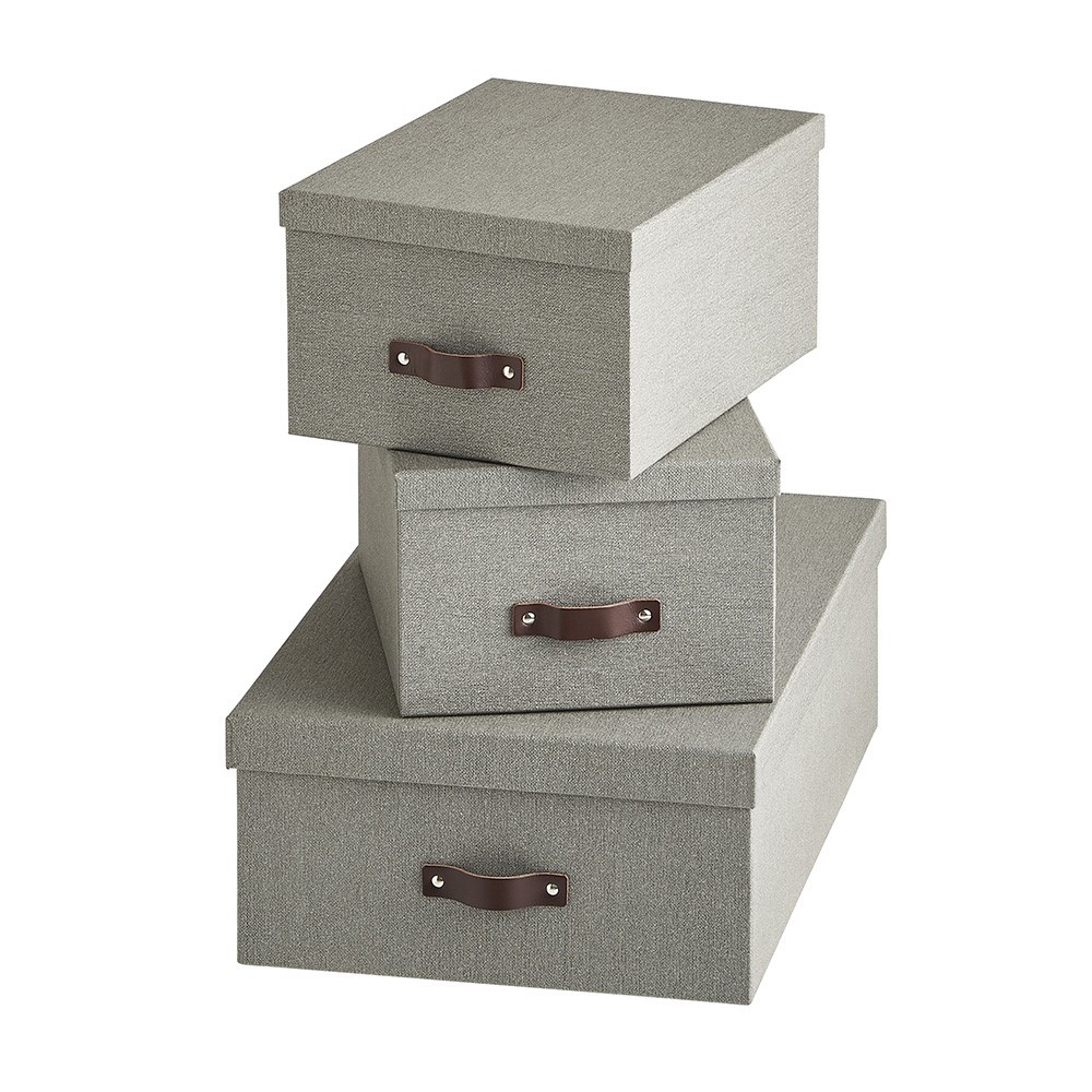 収納ボックス 小物収納 収納ケース 収納ボックス 3個セット［BIGSOBOX/ビグソーボックス］スウェーデン生まれの収納ボックス H39126