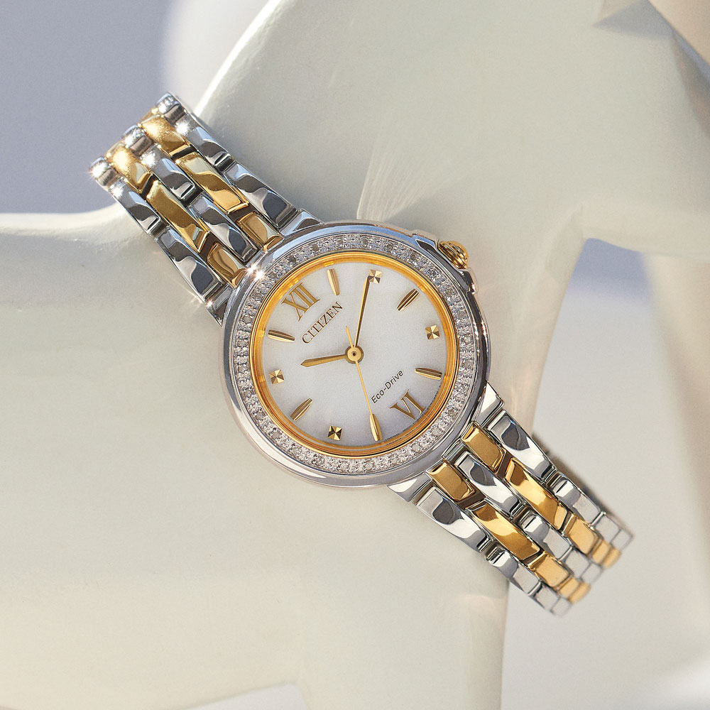 腕時計レディース新品シチズンCITIZENエコドライブEX1484-65D 腕時計