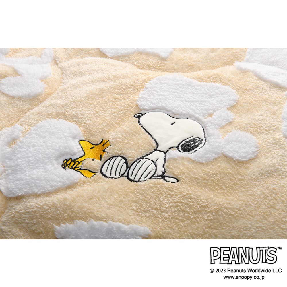 スヌーピー SNOOPY ふわふわ BIG ブランケット - 布団・毛布