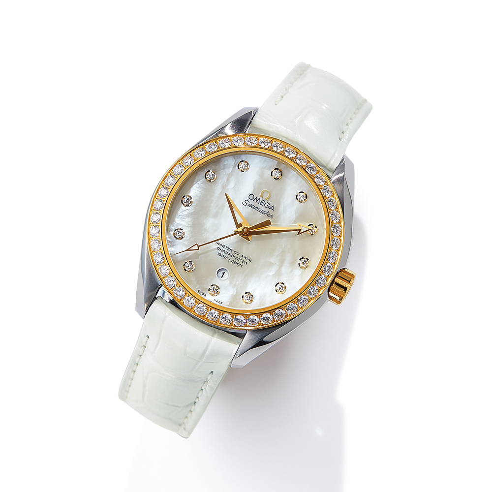 特売品正規輸入品 OMEGA シーマスター アクアテラ k18コンビ 自動巻き メンズ腕時計 アクアテラ