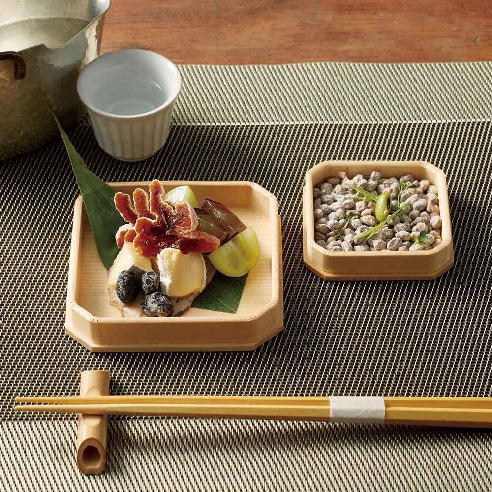 白木・ミニ折敷 ３寸５分 木製小皿10.5cm 日本製 通販 ディノス