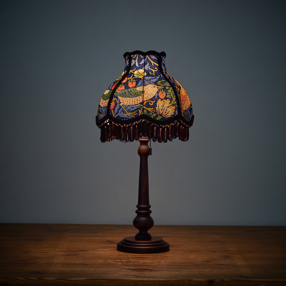 ライト 照明器具 フロアスタンド ウィリアム モリス テーブルランプ いちご泥棒　テーブルスタンド　クラシカ ADS-002 WB0988