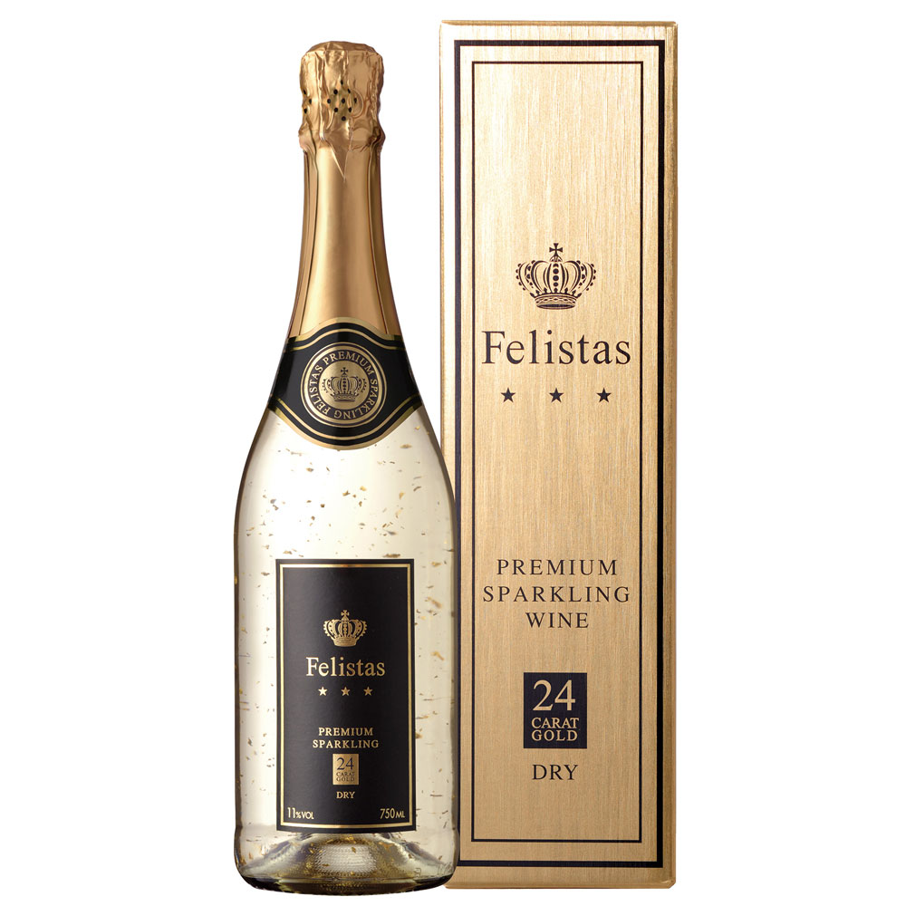 Felistas/フェリスタス 金箔入りスパークリングワイン （750ml） 通販