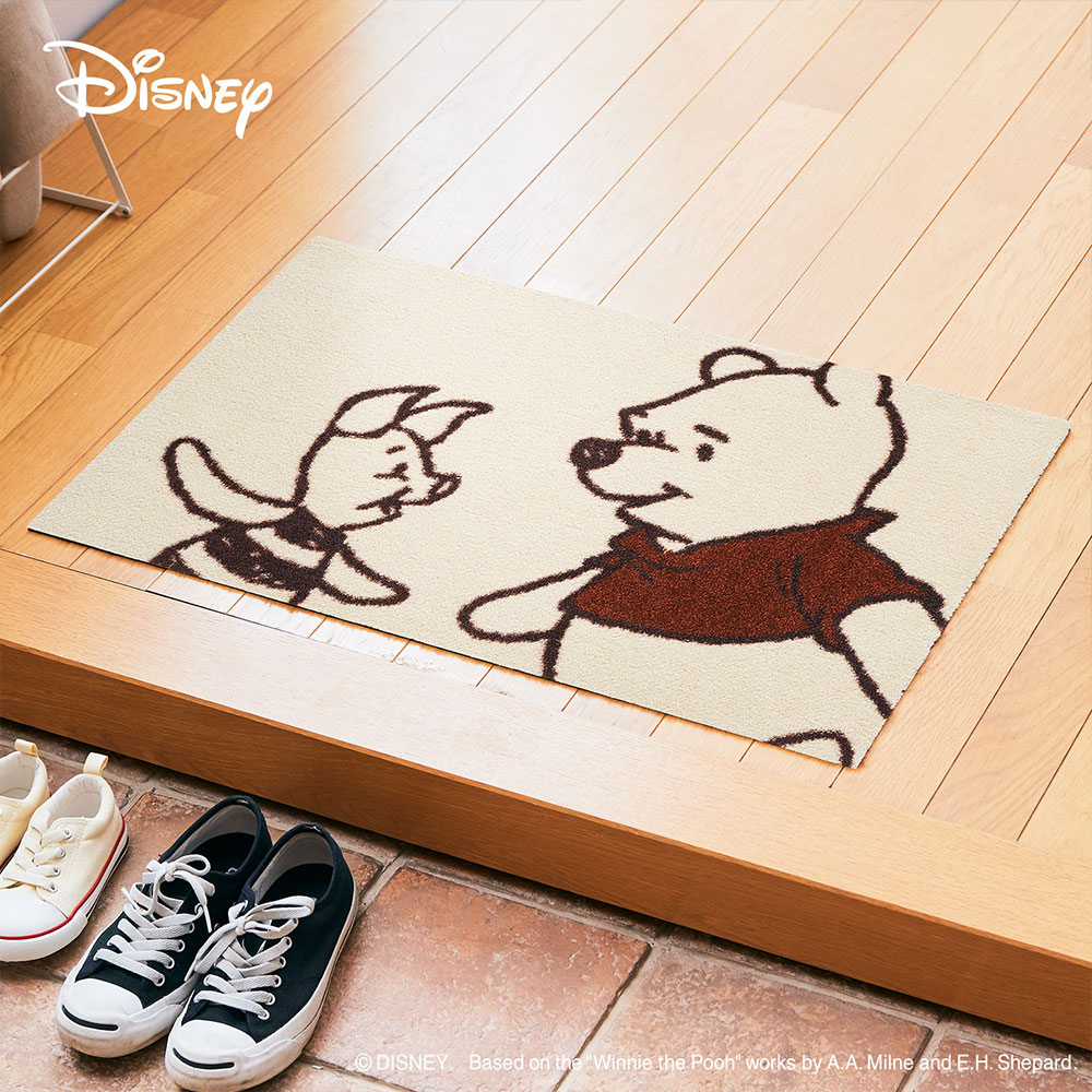 Pooh くまのプーさん 玄関マット 50 75cm Disney ディズニー 通販 ディノス